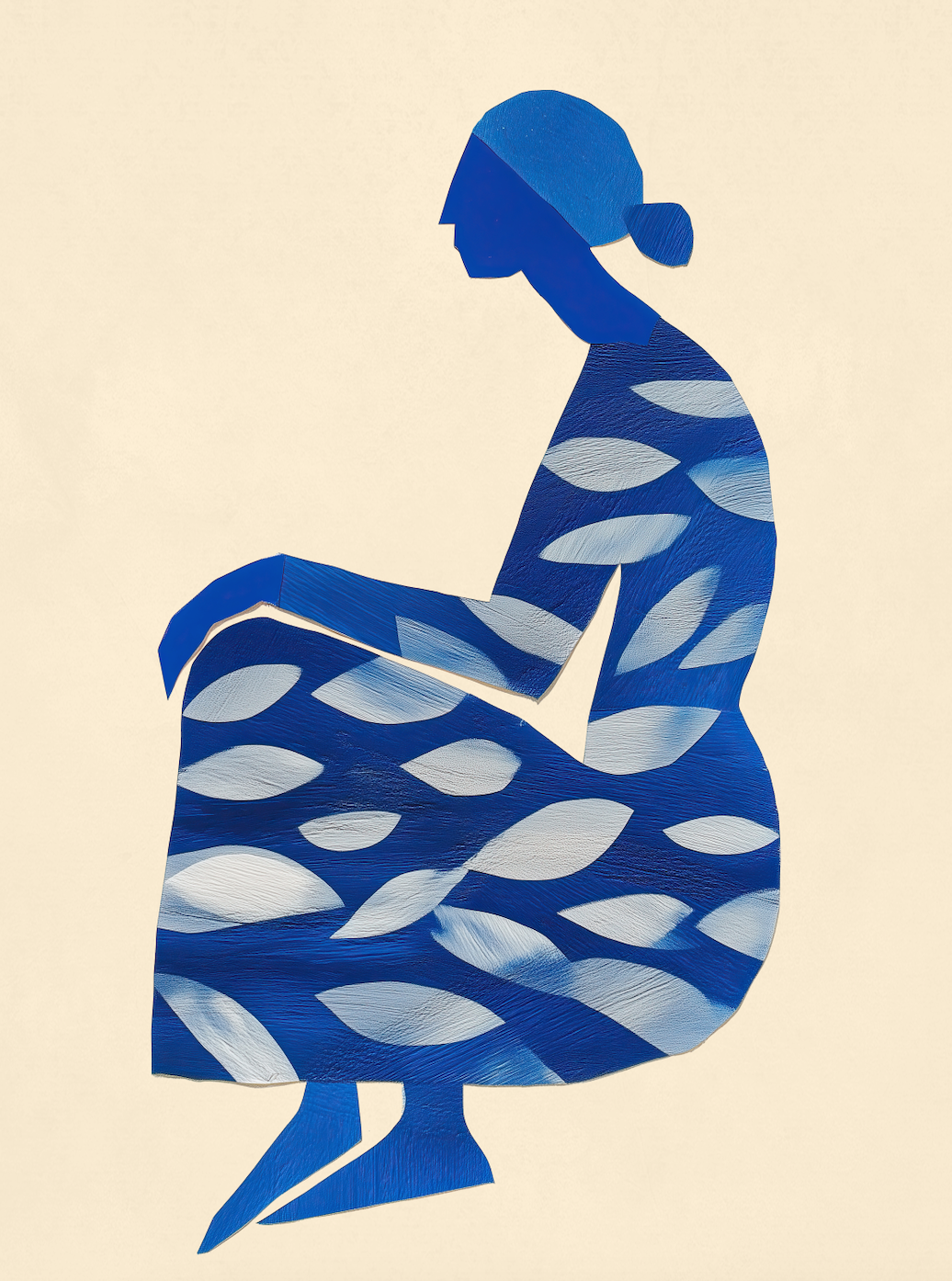 DAUGHTER OF THE LEAVES - Art Print by Branka Kodžoman