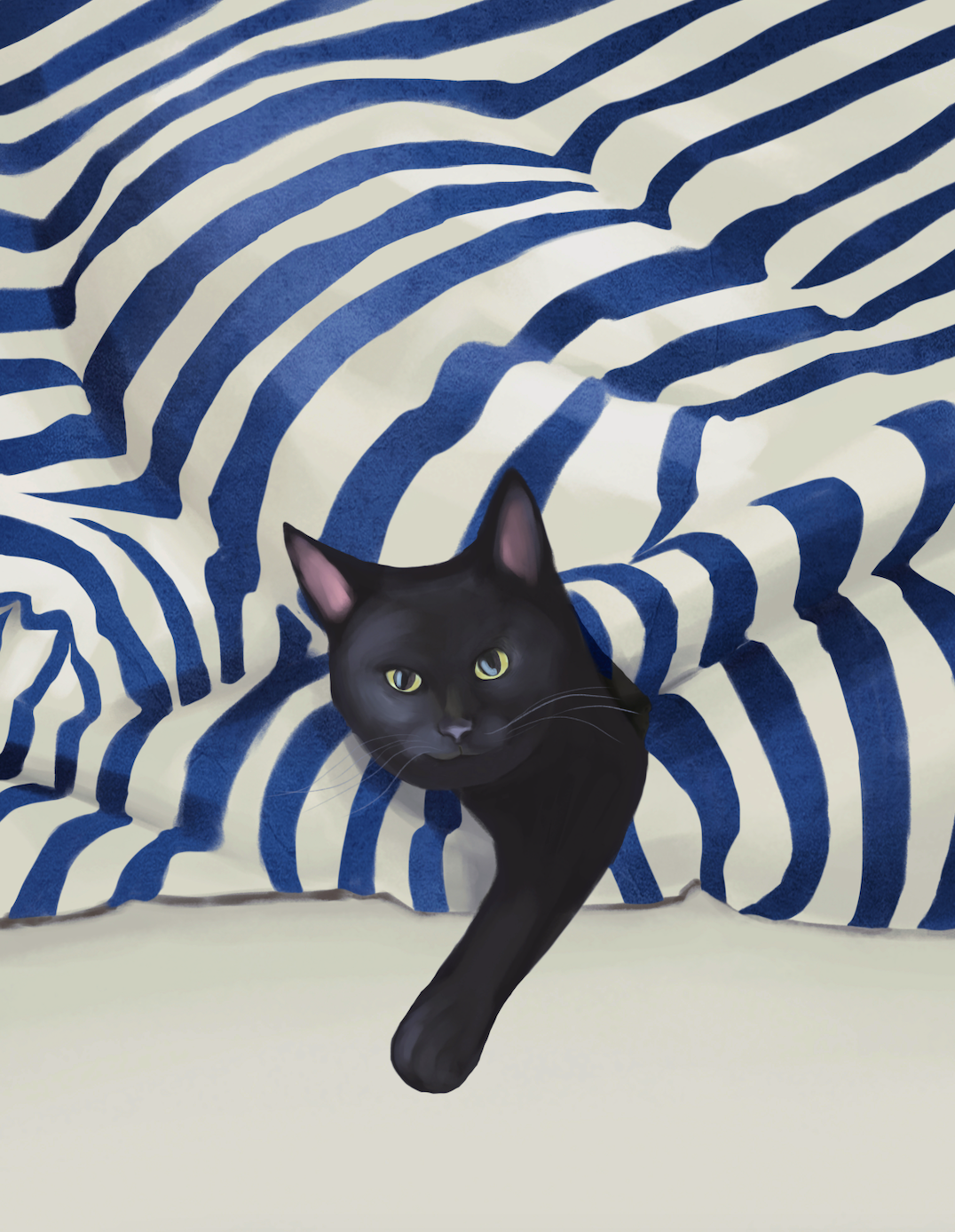 OUT OF LINE - Art Print by Branka Kodžoman