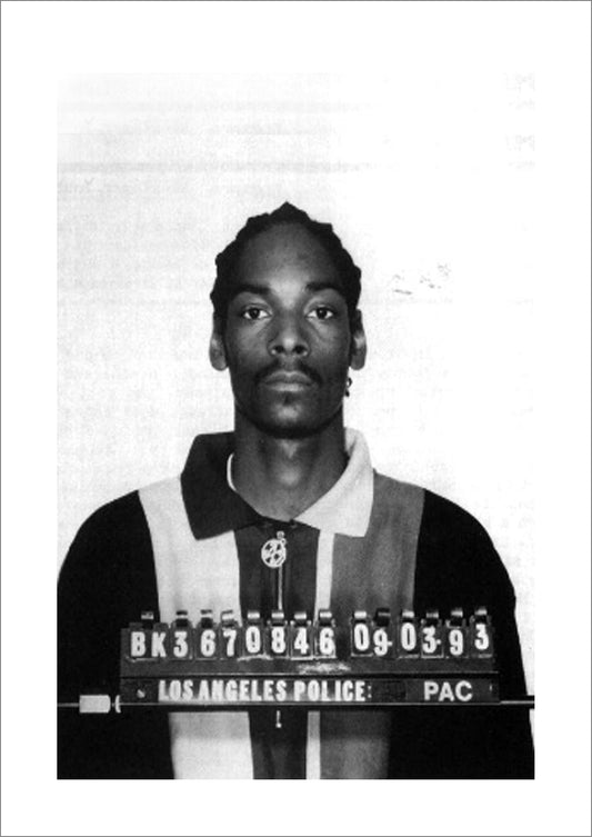 CELEBRITY MUGSHOT: Snoop Dogg Print