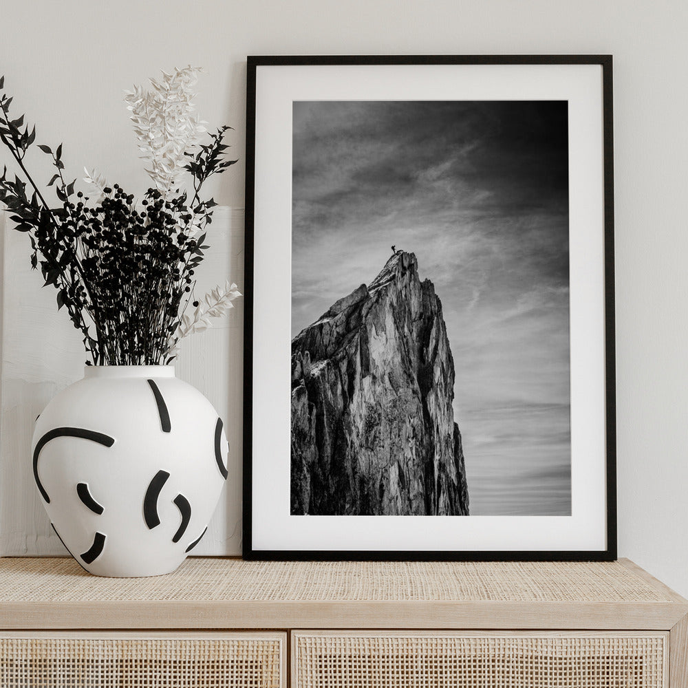 Balancing between Earth and Sky - Art Print by Thomas Vuillaume