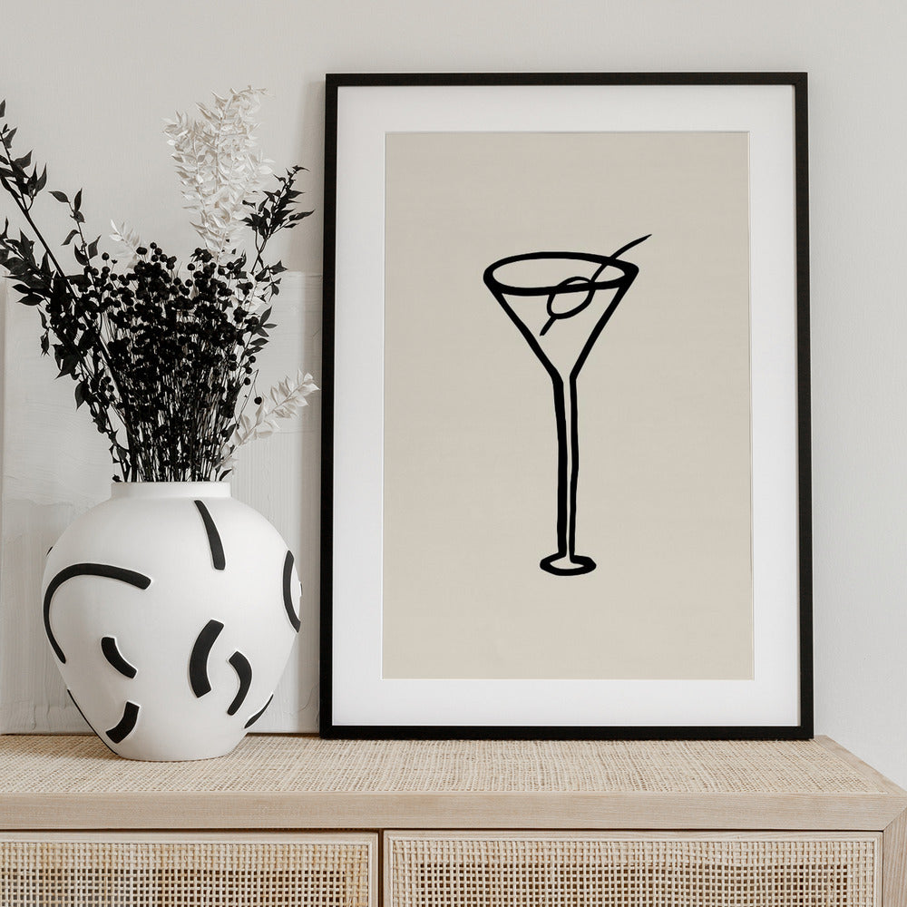 Shaken, Not Stirred - Art Print by Pictufy Studio