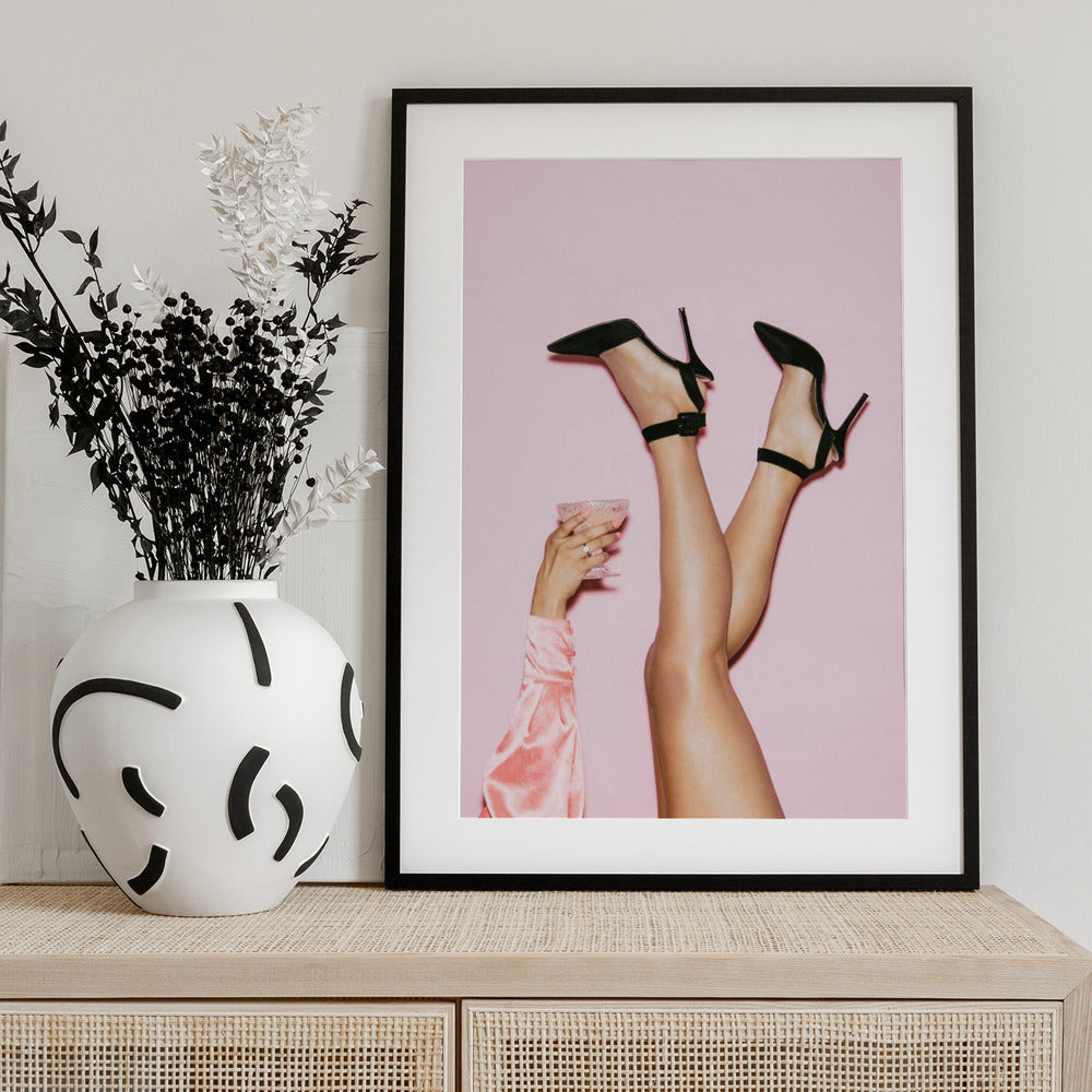 Cheers Peaches - Art Print by Pictufy Studio III