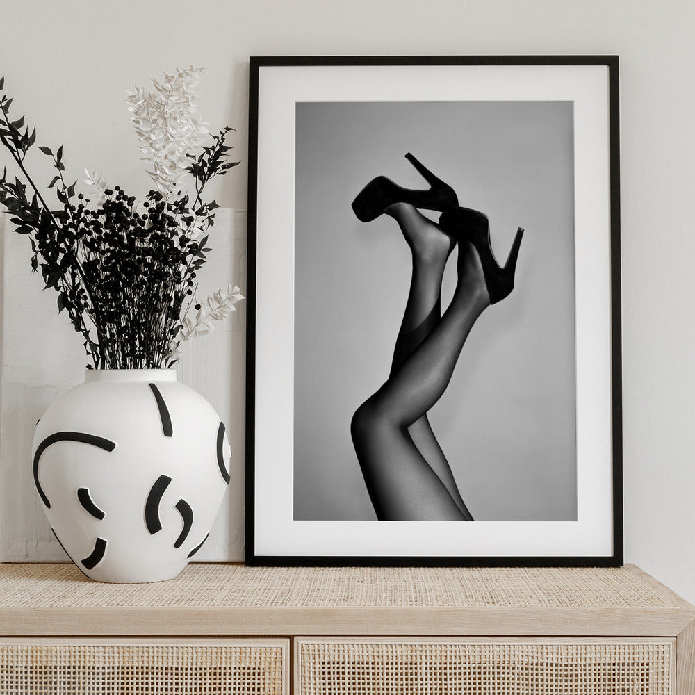 Velvet Pumps - Art Print by Pictufy Studio III