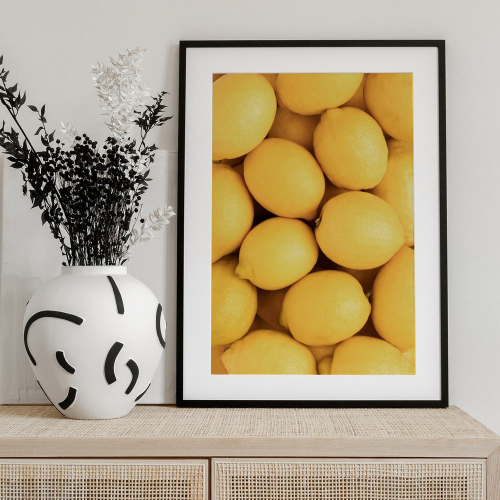 Lemons_3 - Art Print by Pictufy Studio III