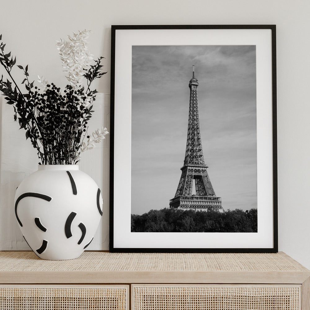 Eiffel Tower - Tour Eiffel - Art Print by Pictufy Studio III