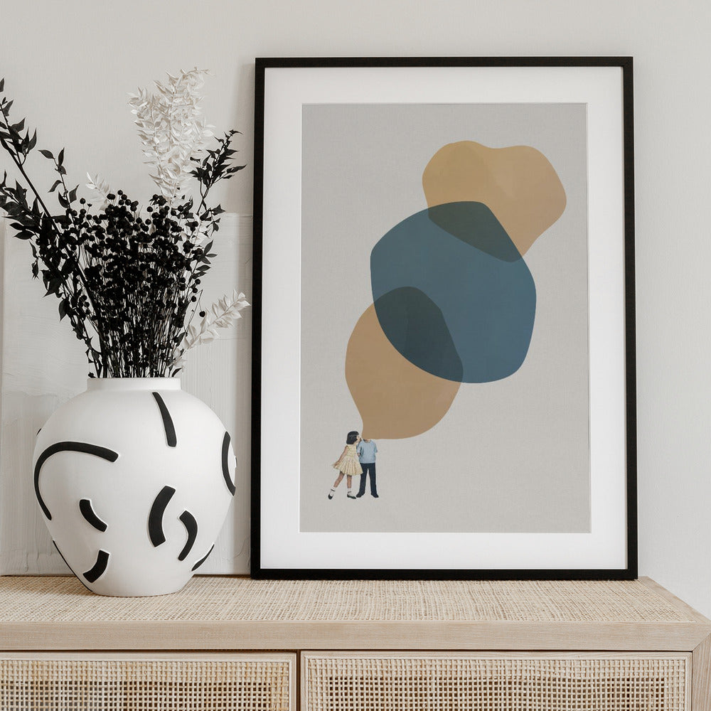 A thousand stories to tell you - Art Print by Maarten Léon