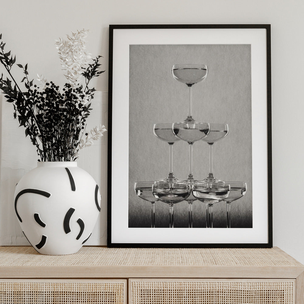 Champagne tower_9 - Art Print by Pictufy Studio III