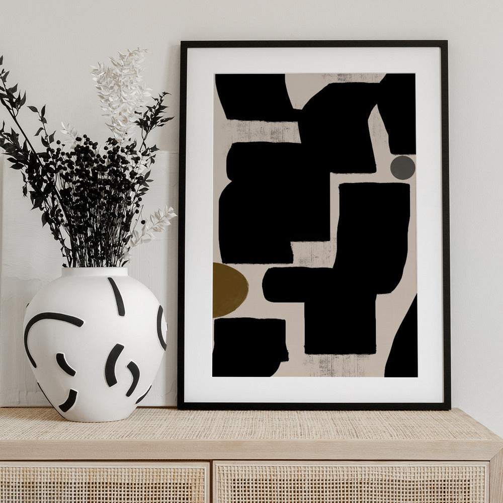 Shapes in Harmony - Art Print by THE MIUUS STUDIO