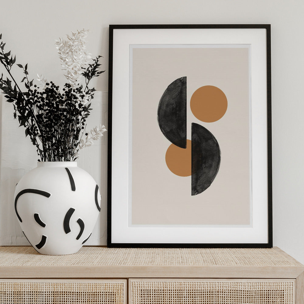 Geometric Harmony - Art Print by THE MIUUS STUDIO