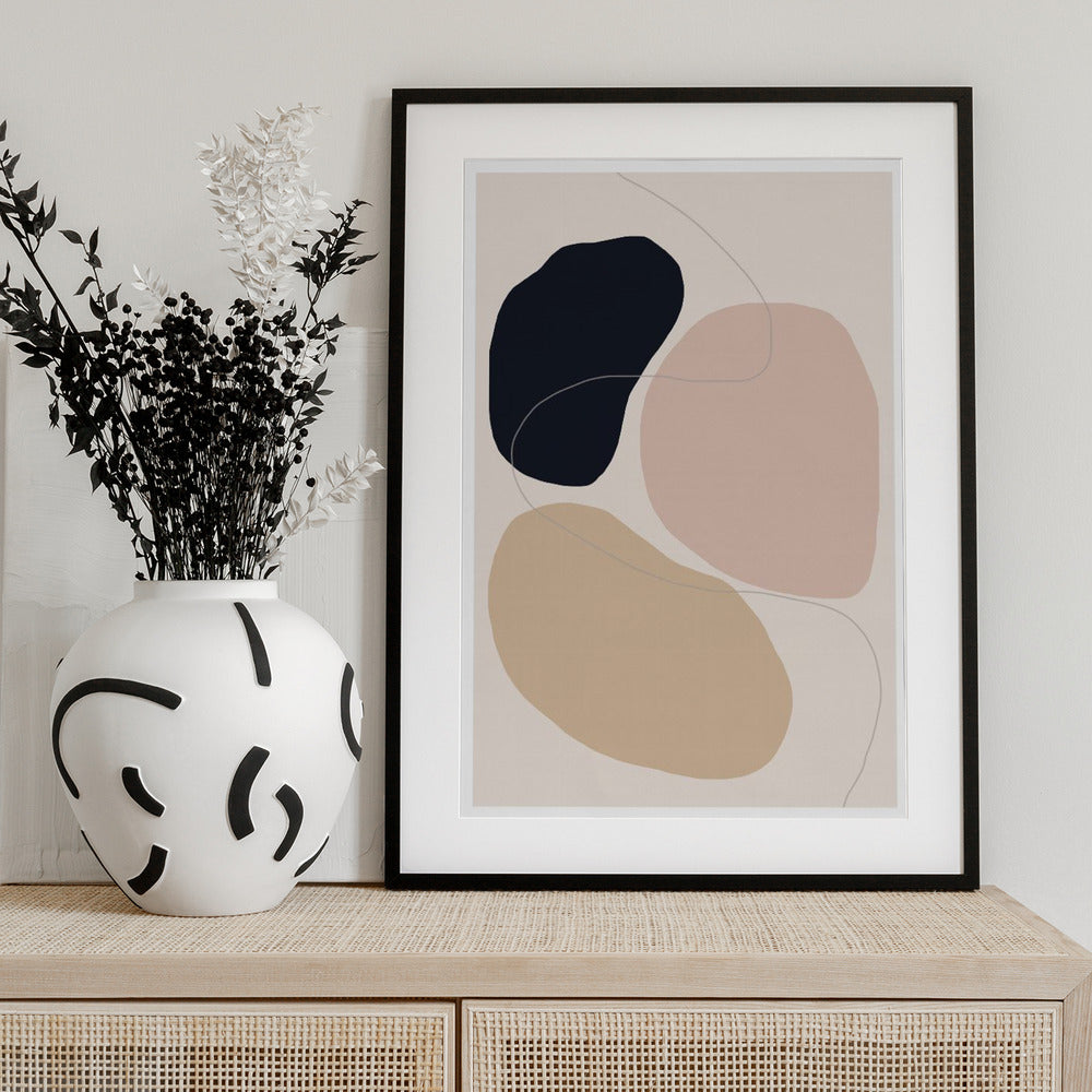 Shapes in Harmony - Art Print by THE MIUUS STUDIO
