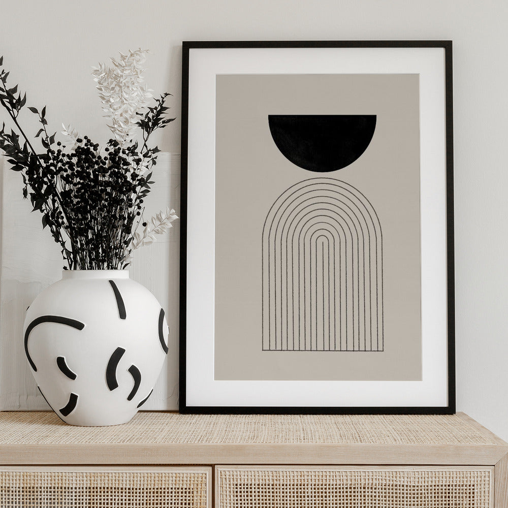 Minimalist Balance - Art Print by THE MIUUS STUDIO