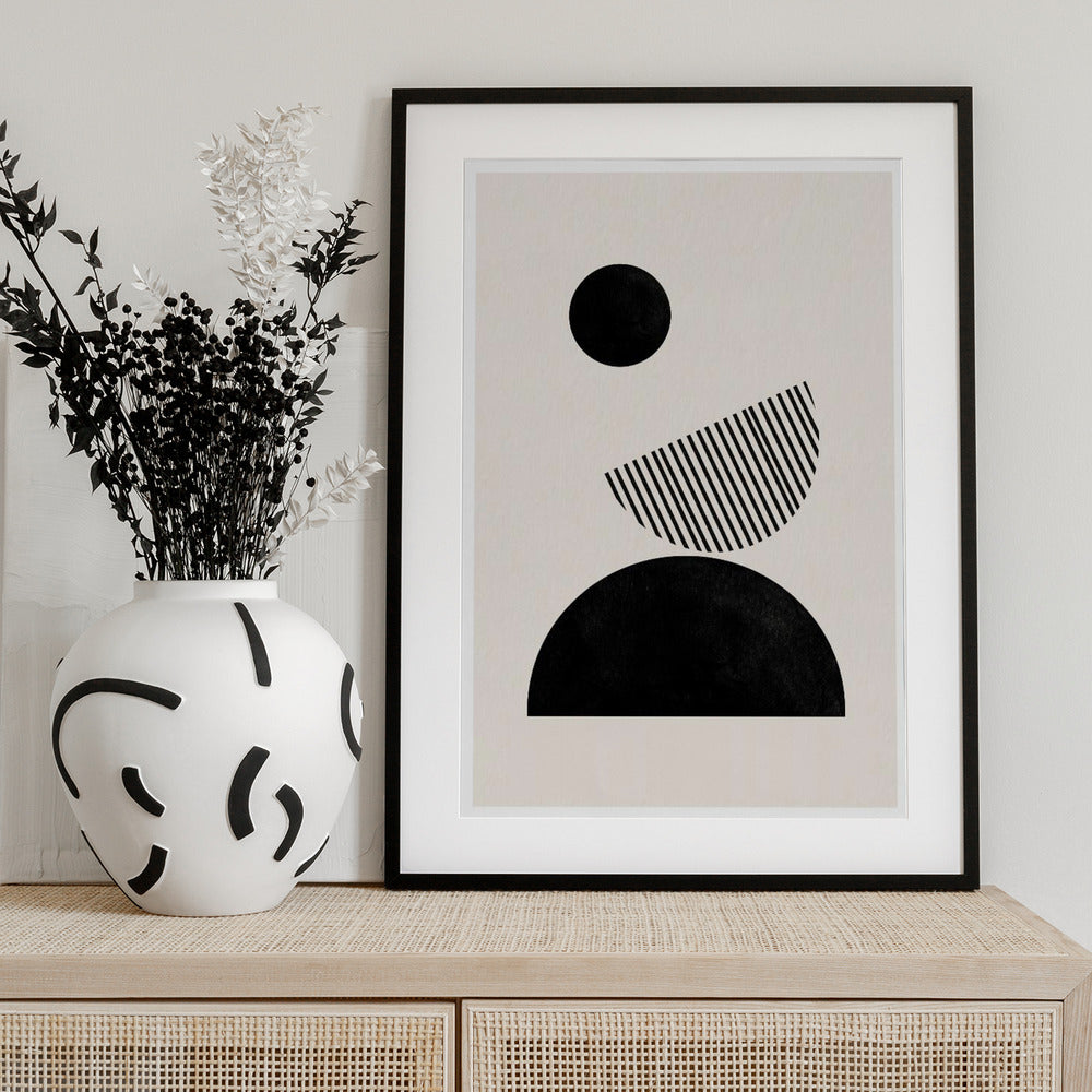 Geometric Harmony - Art Print by THE MIUUS STUDIO
