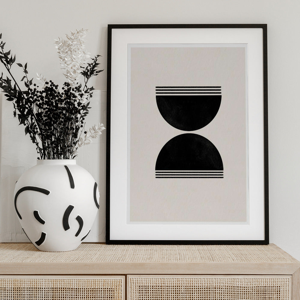 Symmetric Echoes - Art Print by THE MIUUS STUDIO