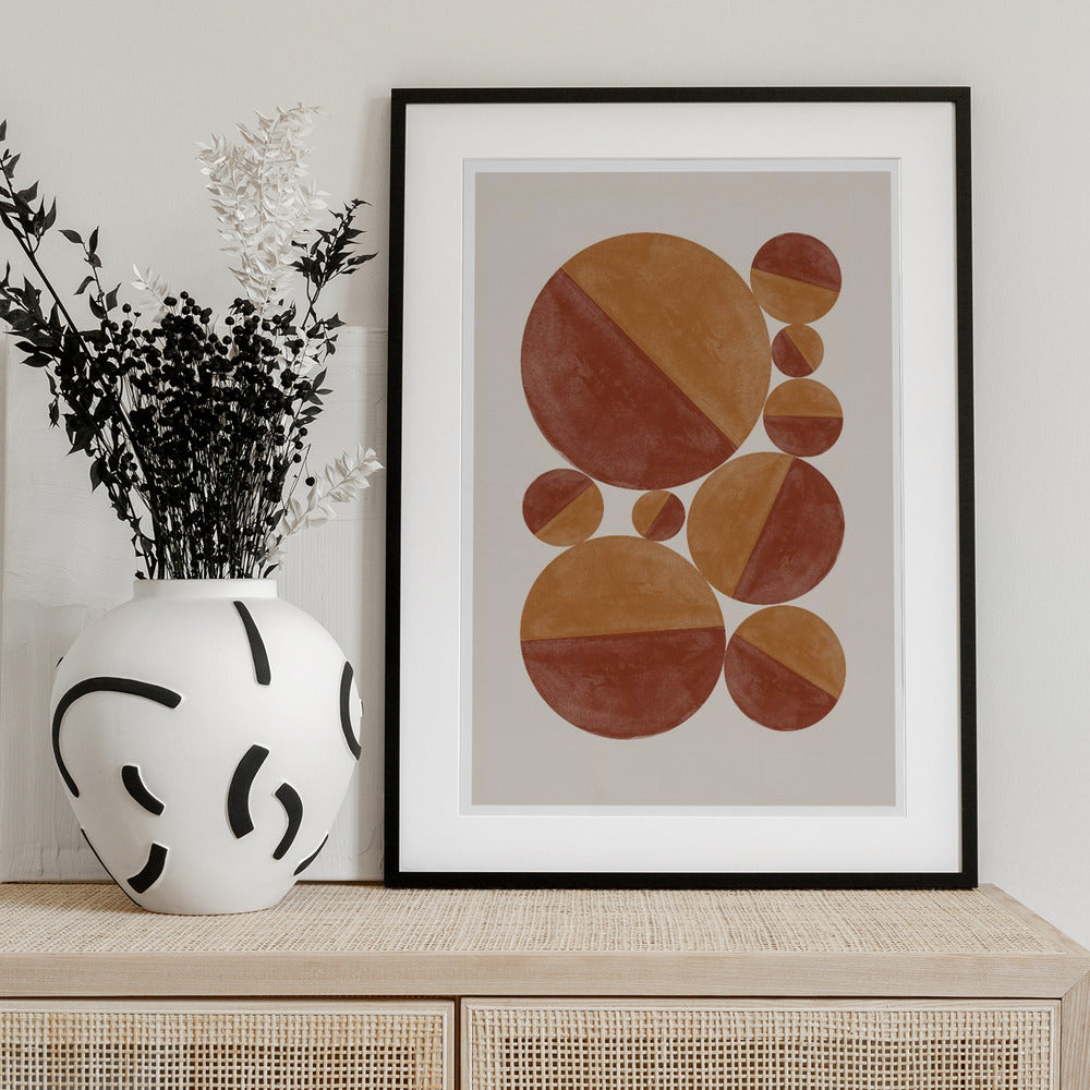 Circular Harmony - Art Print by THE MIUUS STUDIO