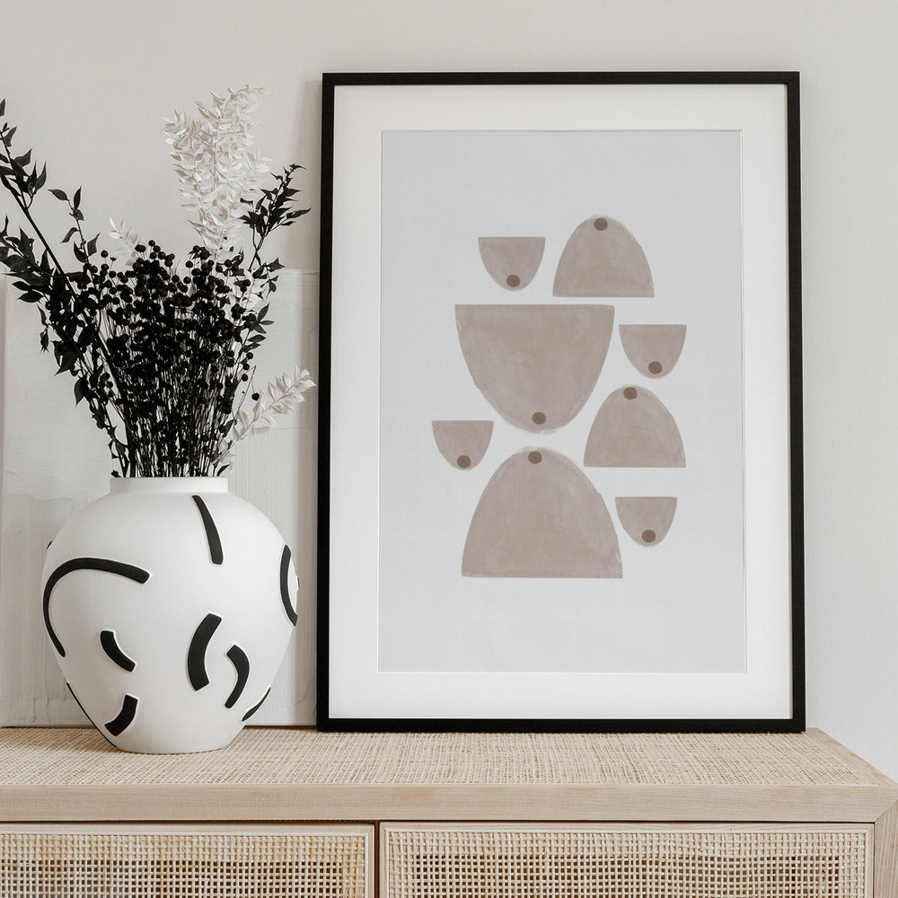 Balanced Minimalism - Art Print by THE MIUUS STUDIO
