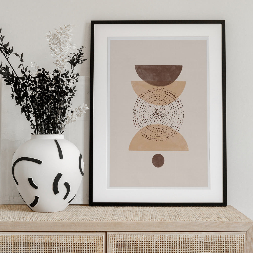 Echoes of Balance - Art Print by THE MIUUS STUDIO