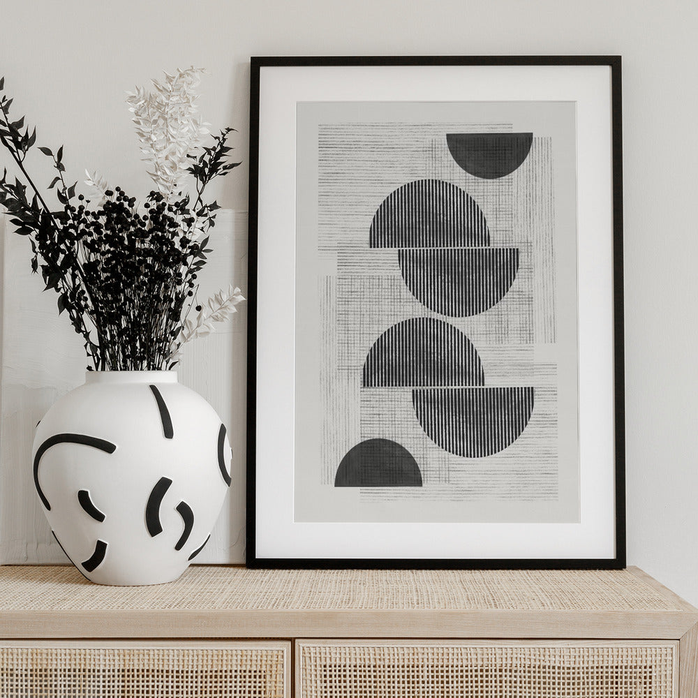 Halved Harmony - Art Print by THE MIUUS STUDIO