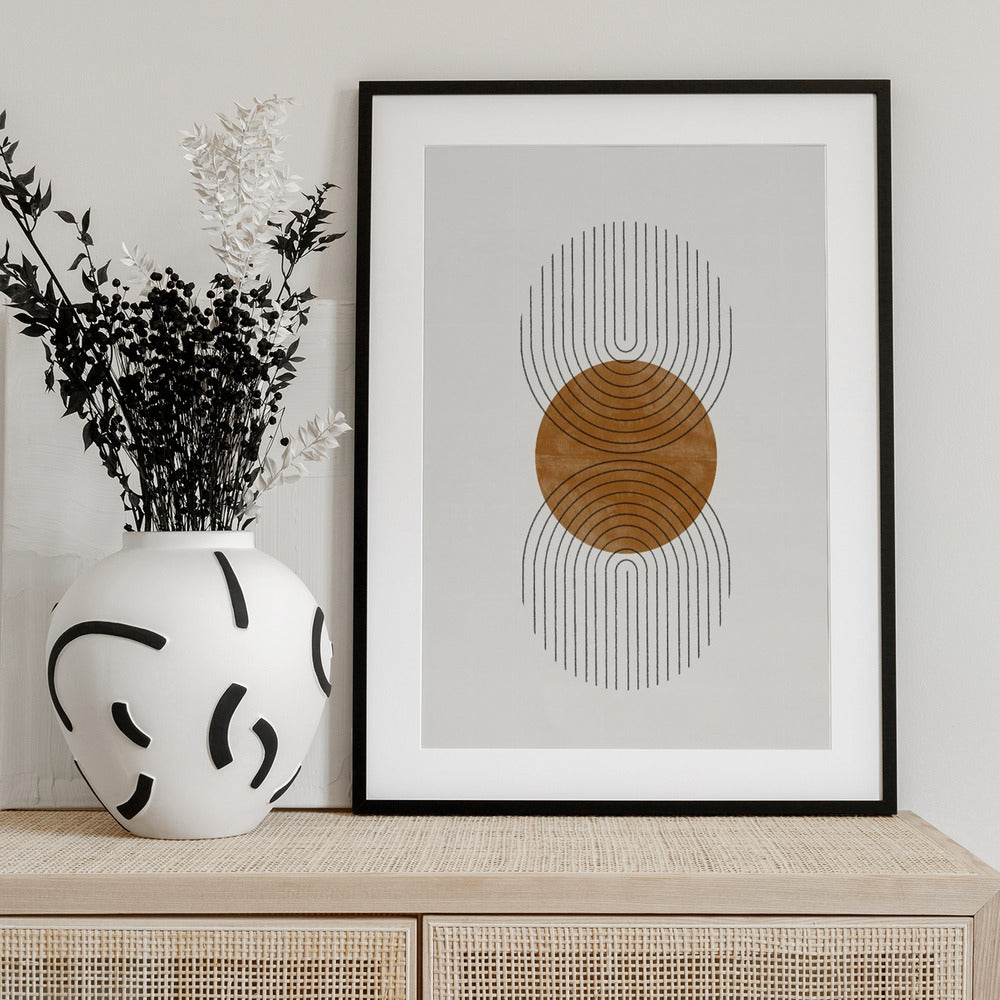 Symmetrical Echoes - Art Print by THE MIUUS STUDIO