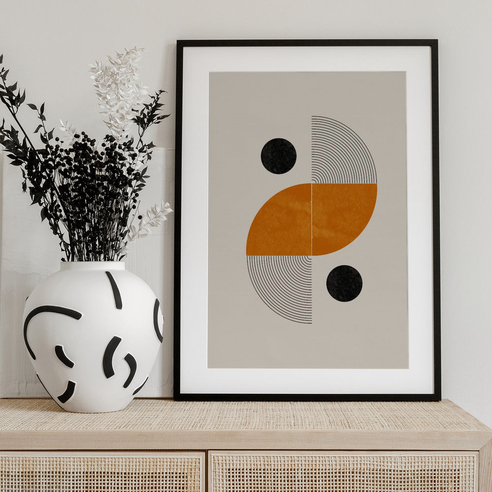 Geometric Harmony - Art Print by THE MIUUS STUDIO