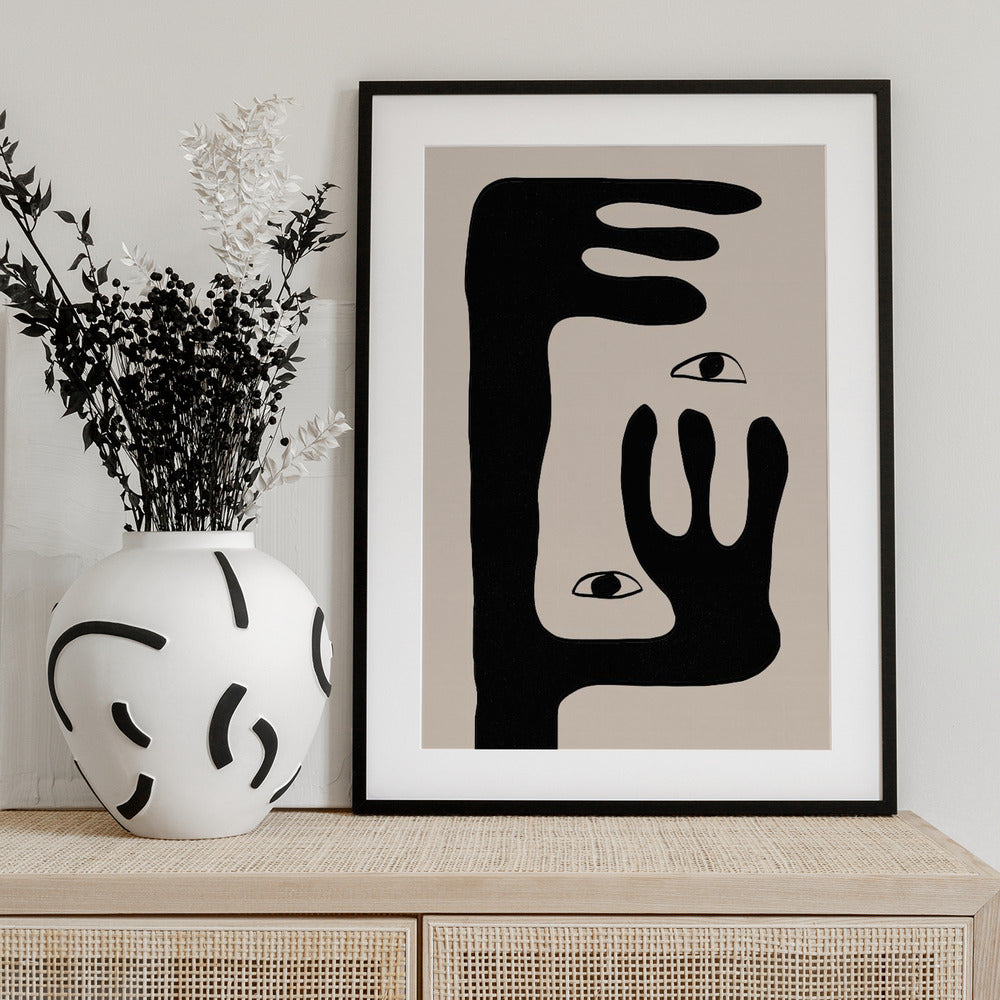 Surreal Gaze - Art Print by THE MIUUS STUDIO