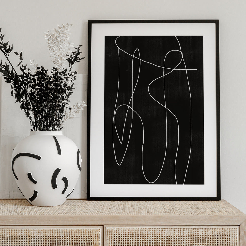 Abstract Line No2. - Art Print by THE MIUUS STUDIO