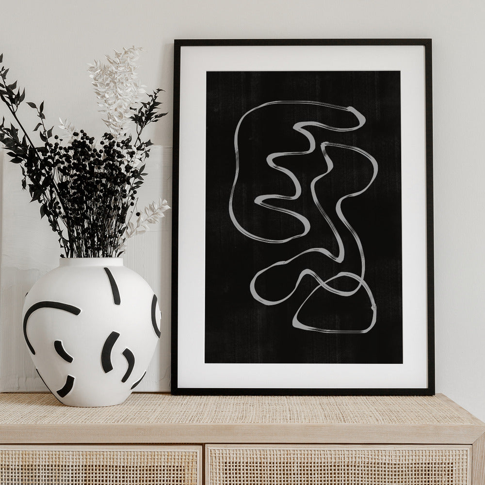 Mystic Curves - Art Print by THE MIUUS STUDIO