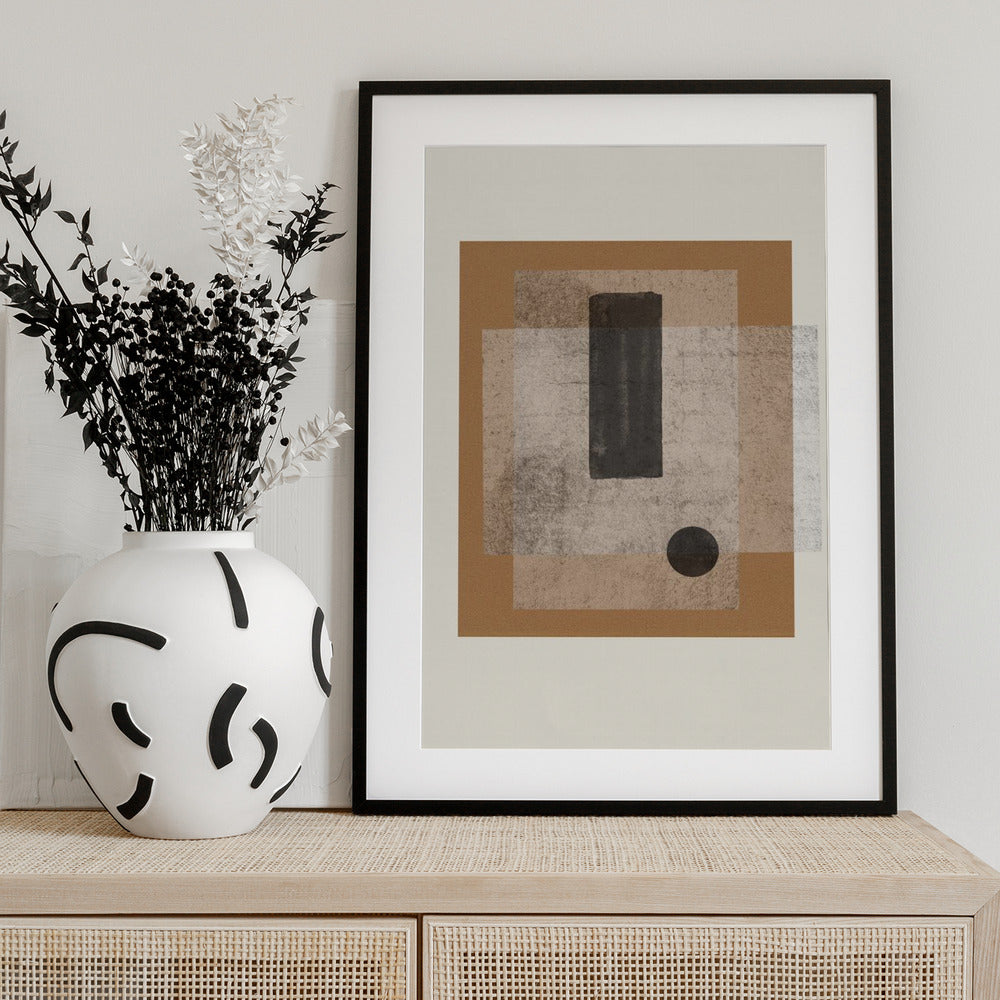 Geometric Harmony - Art Print by THE MIUUS STUDIO