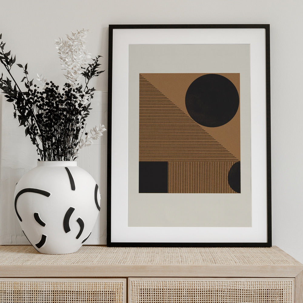 Geometric Harmony - Art Print by THE MIUUS STUDIO
