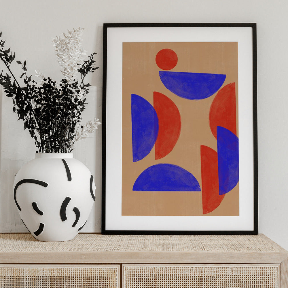Geometric Harmony - Art Print by THE MIUUS STUDIO