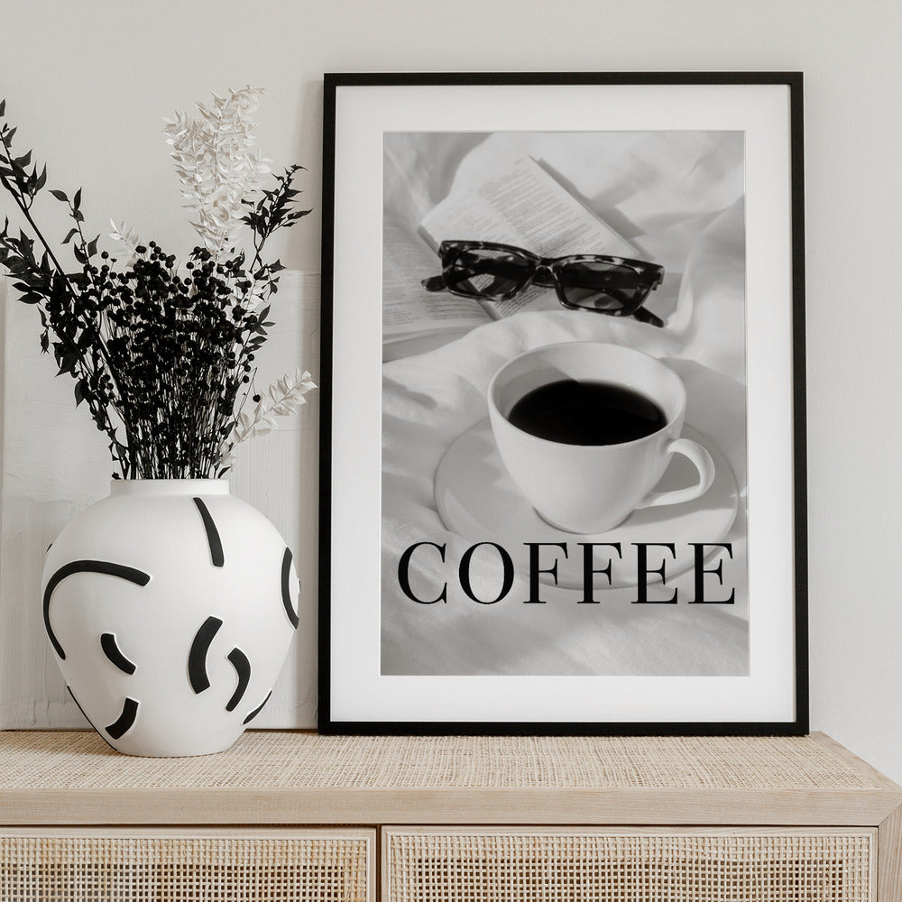 Coffee in Bed - Art Print by Pictufy Studio III