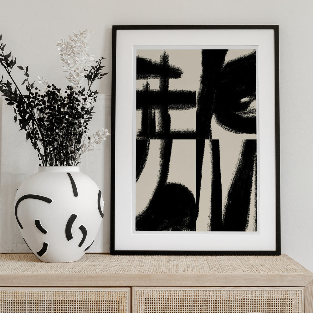 Bold Strokes Dance - Art Print by THE MIUUS STUDIO