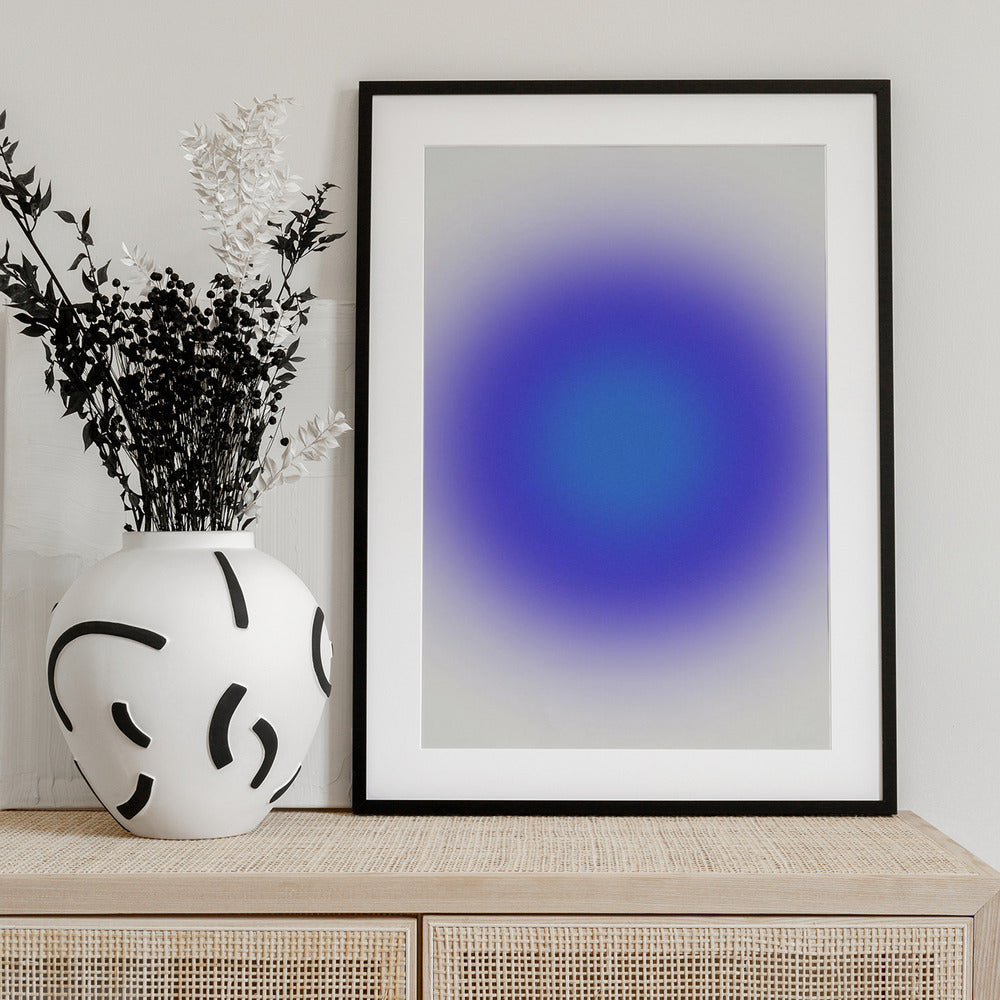 Violet Aura Burst - Art Print by THE MIUUS STUDIO