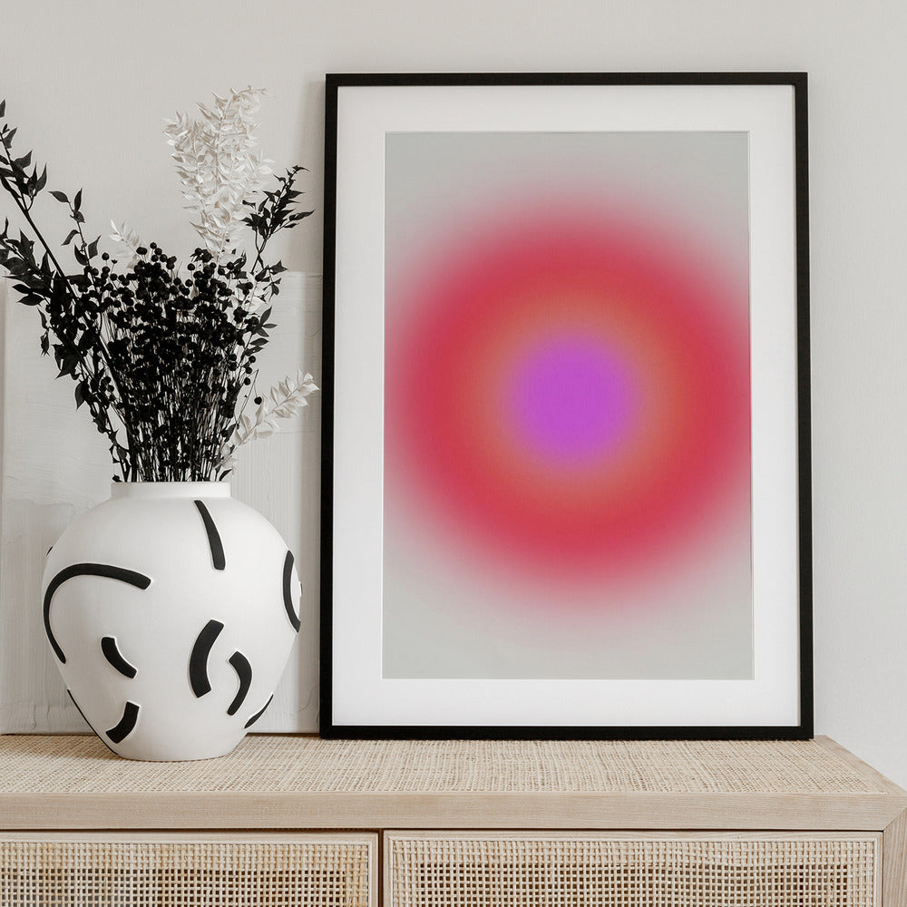 Radiant Glow Sphere - Art Print by THE MIUUS STUDIO