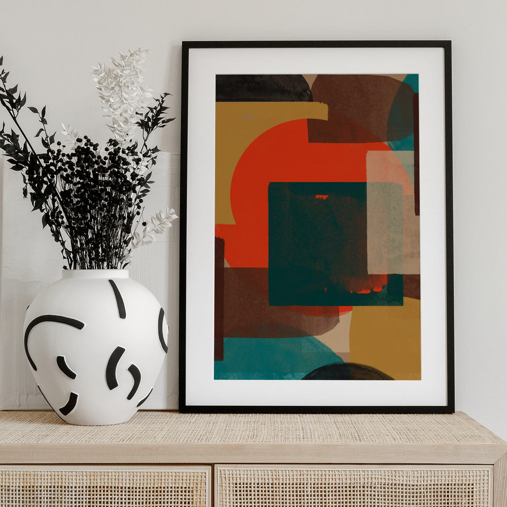 Shapes in Harmony - Art Print by THE MIUUS STUDIO