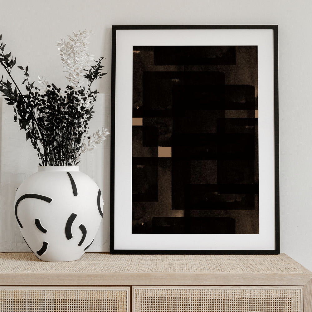 Umbral Echoes - Art Print by THE MIUUS STUDIO