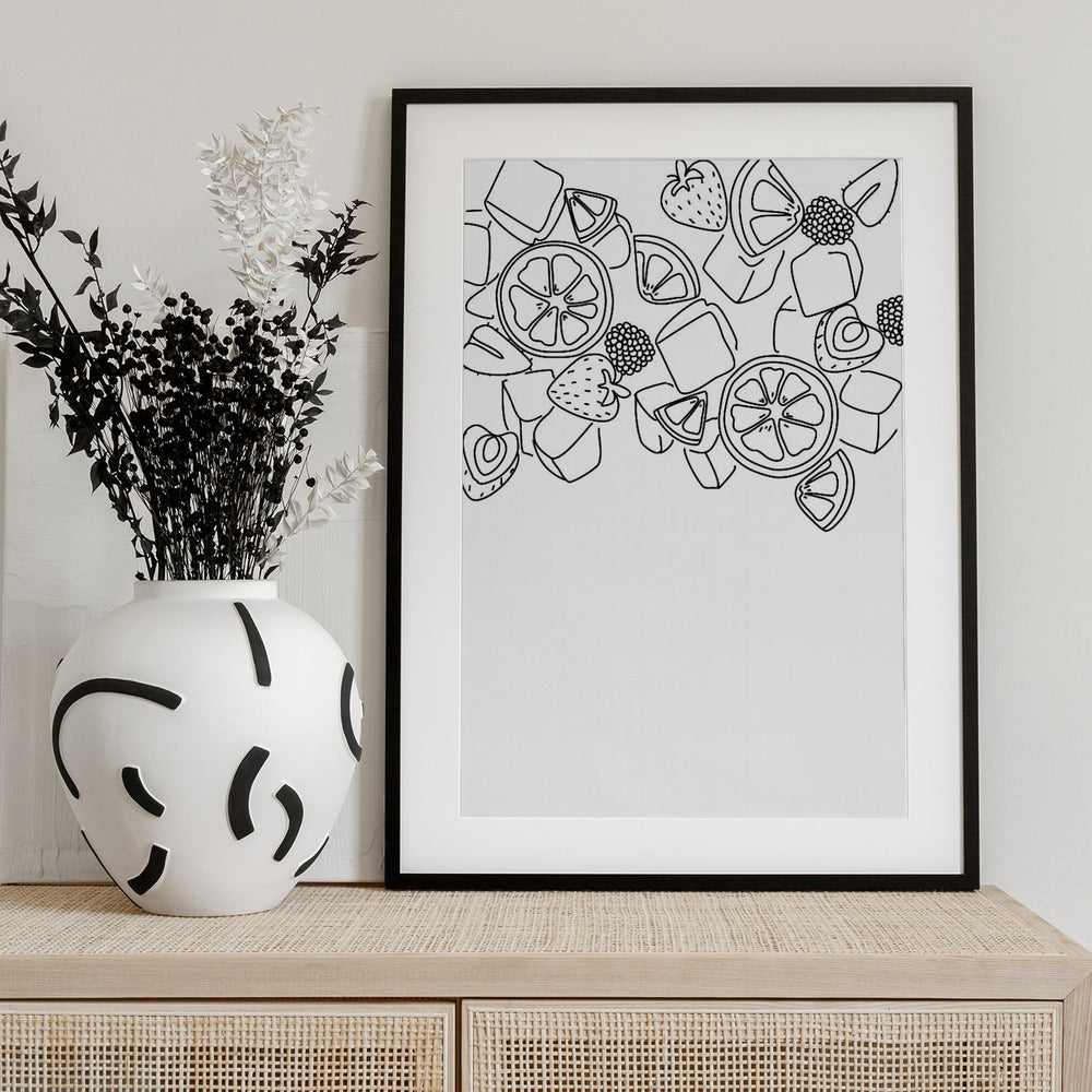 Sangria - Art Print by Rosana Laiz Blursbyai