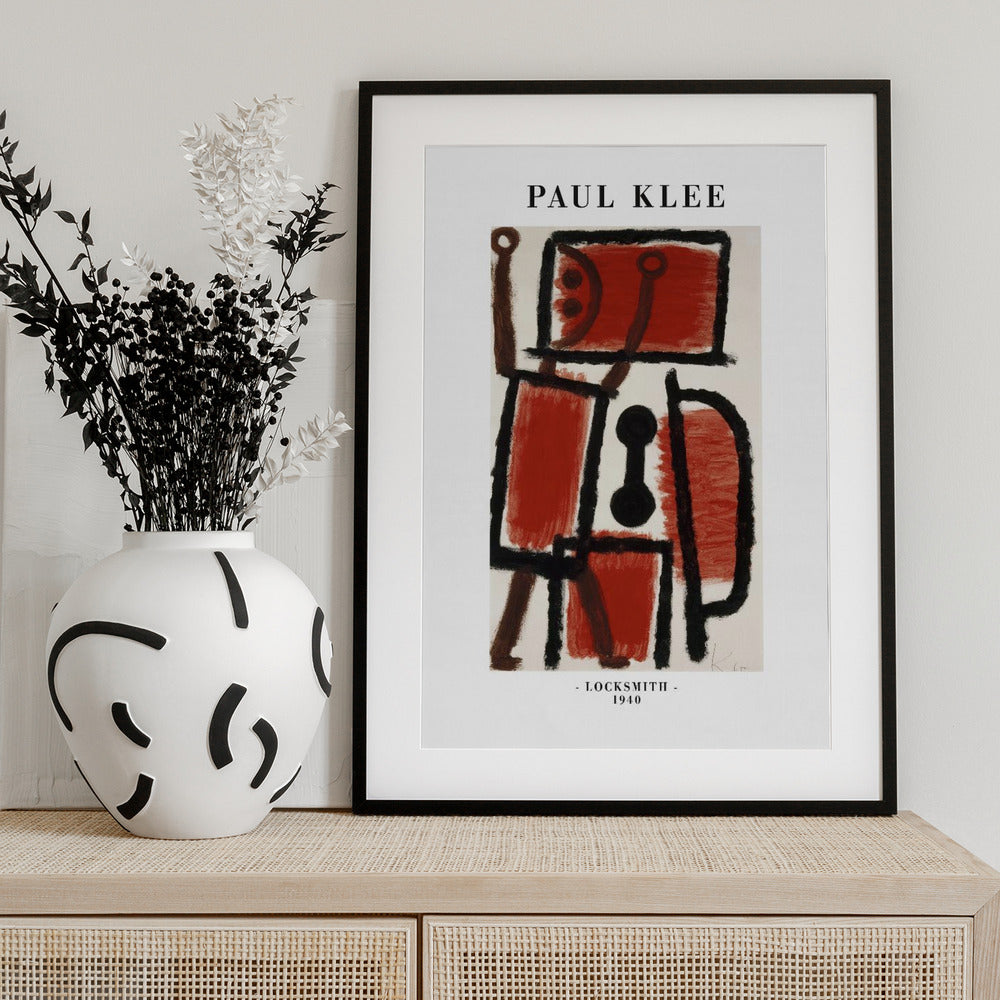Locksmith 1940 - Art Print by Paul Klee