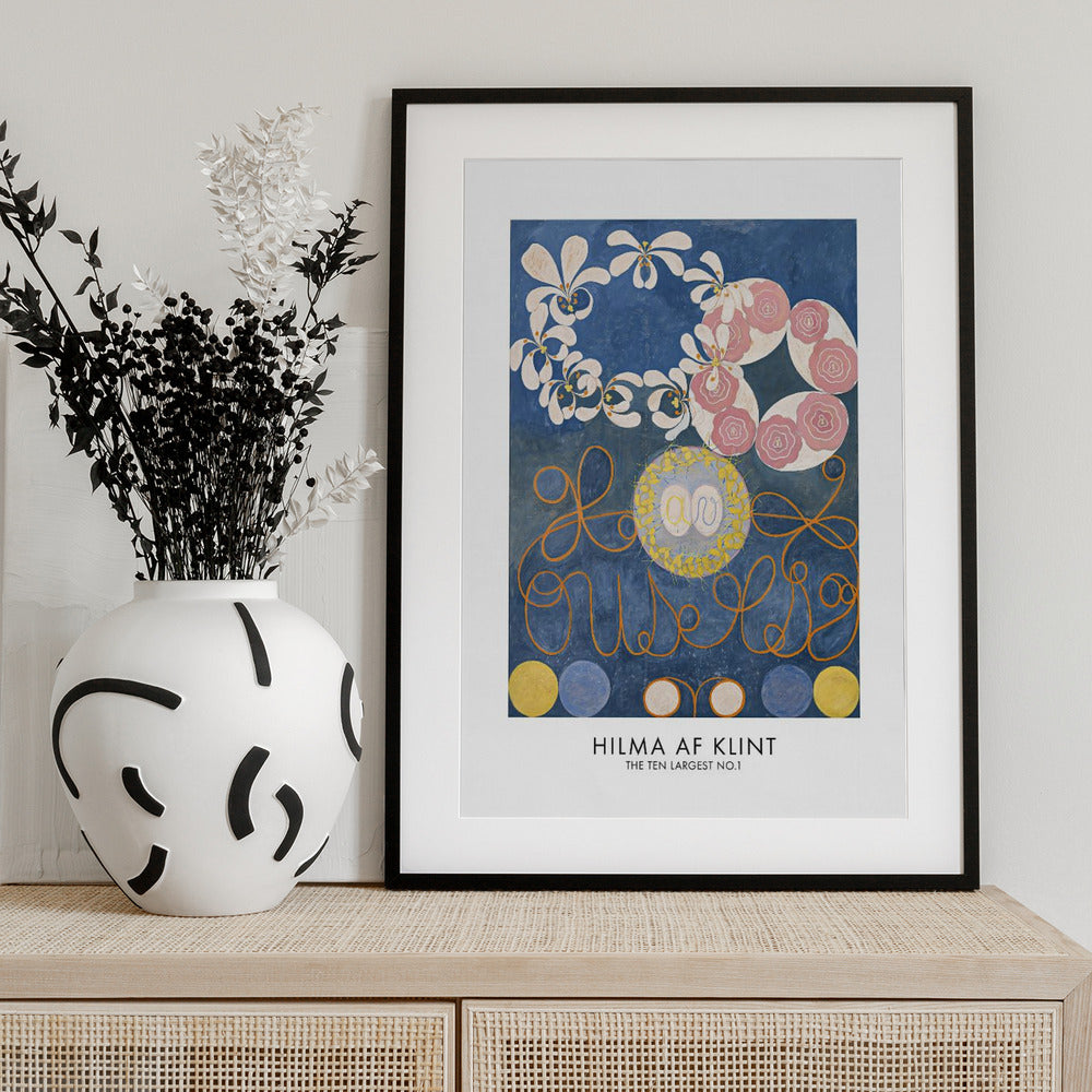 The Ten Largest No.1 Poster - Art Print by Hilma Af Klint
