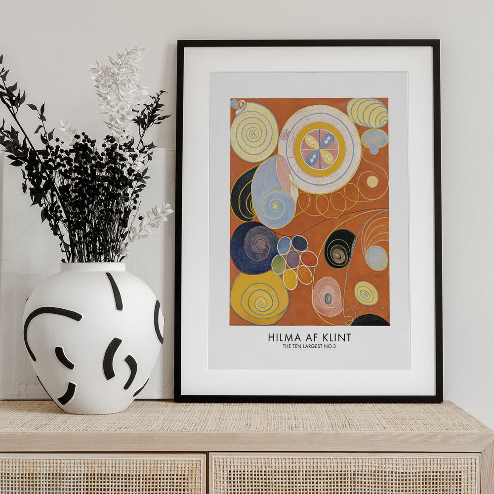 The Ten Largest No.3 Poster - Art Print by Hilma Af Klint