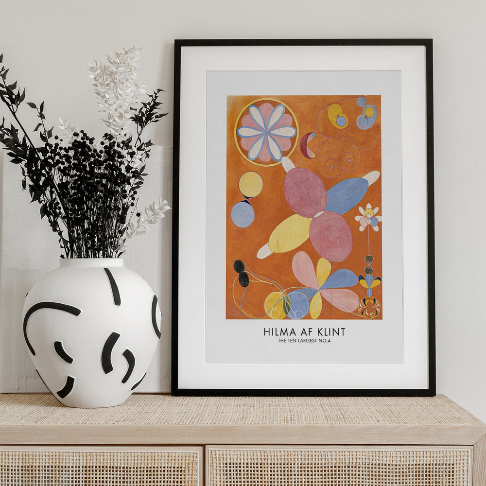 The Ten Largest No.4 Poster - Art Print by Hilma Af Klint