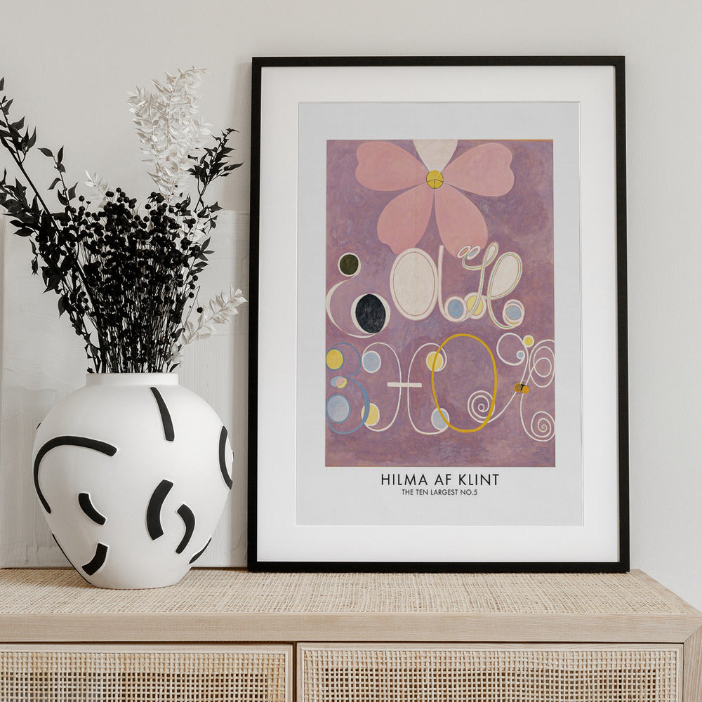 The Ten Largest No.5 Poster - Art Print by Hilma Af Klint