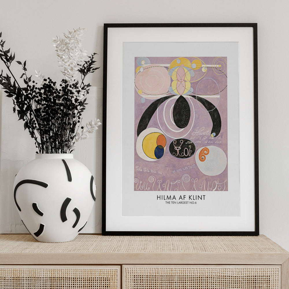 The Ten Largest No.6 Poster - Art Print by Hilma Af Klint