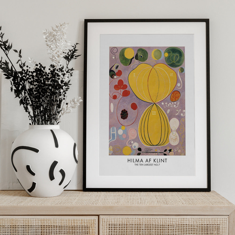The Ten Largest No.7 Poster - Art Print by Hilma Af Klint