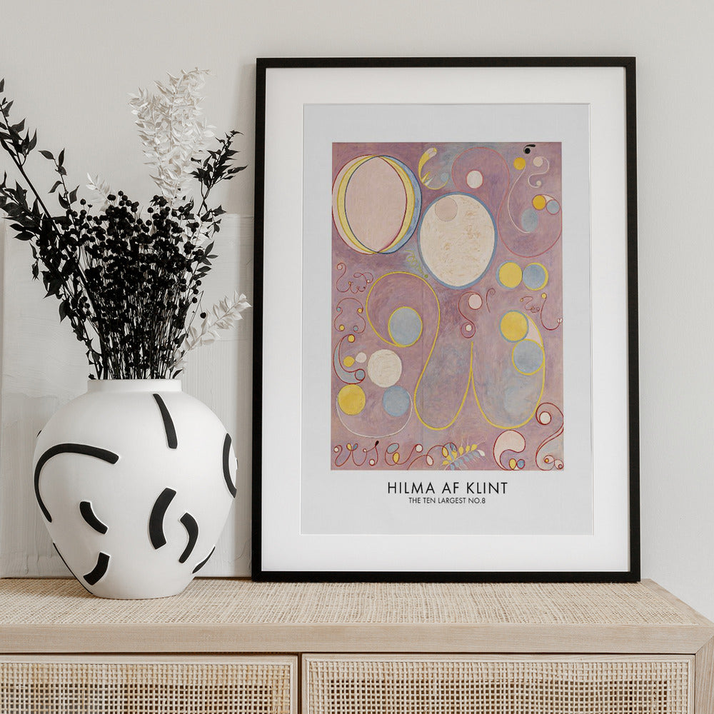 The Ten Largest No.8 Poster - Art Print by Hilma Af Klint