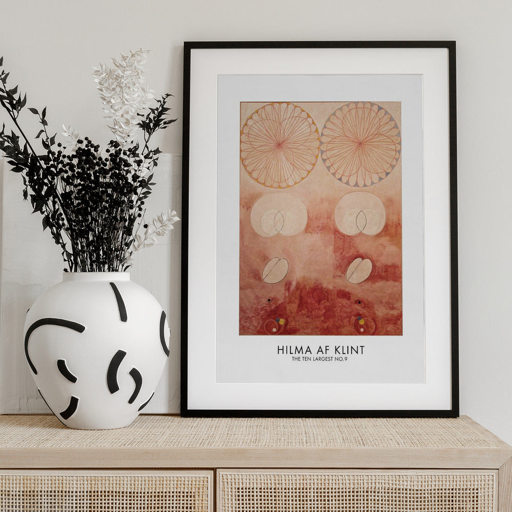 The Ten Largest No.9 Poster - Art Print by Hilma Af Klint