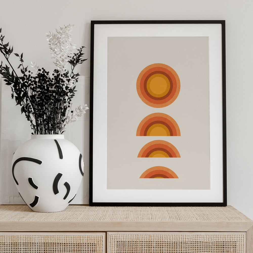 Sunset Echoes - Art Print by THE MIUUS STUDIO