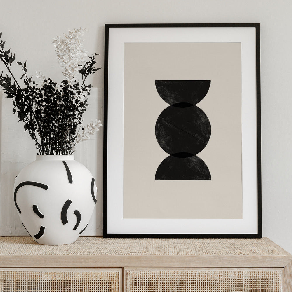 Geometric Harmony - Art Print by THE MIUUS STUDIO