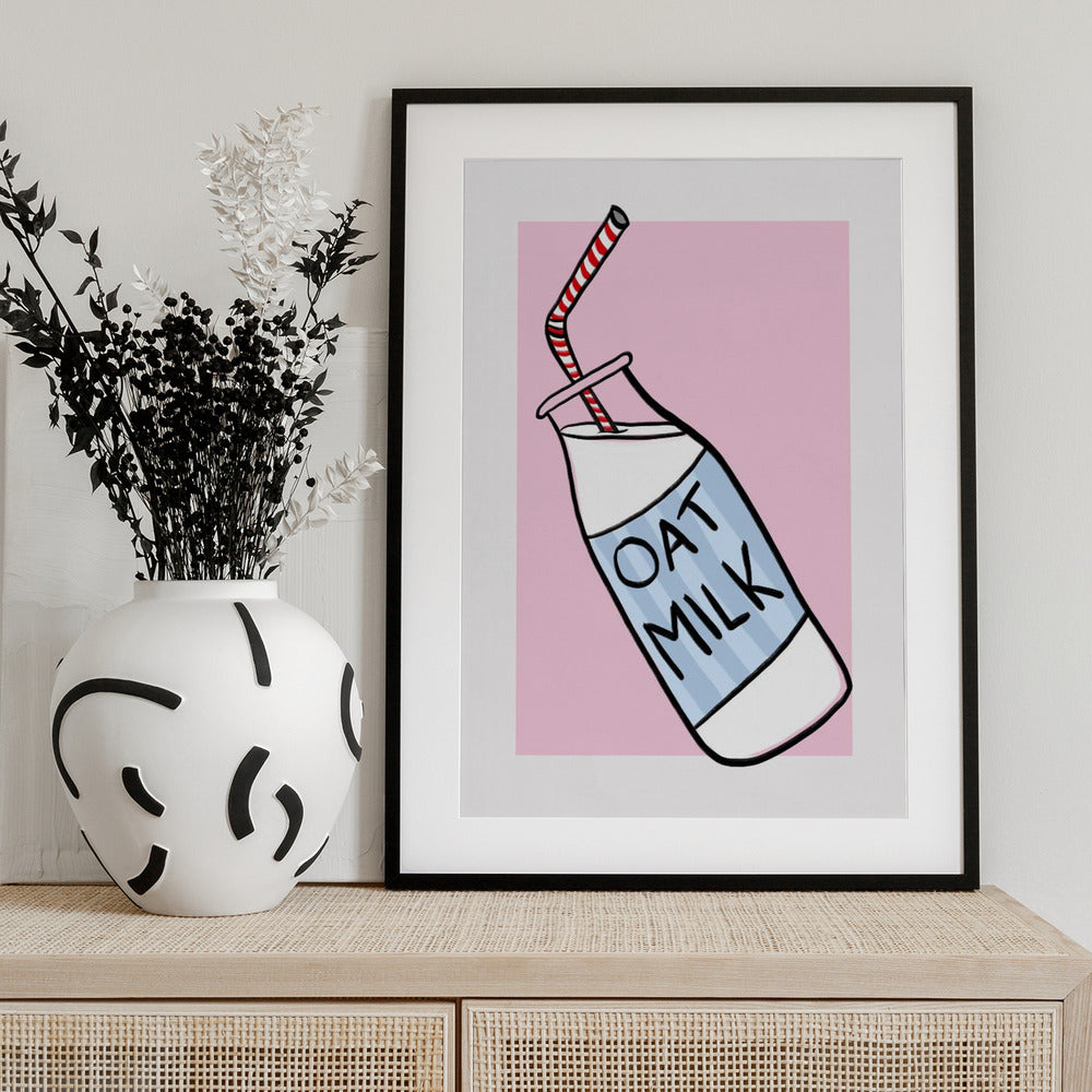 Oat Milk Delight - Art Print by Athene Fritsch