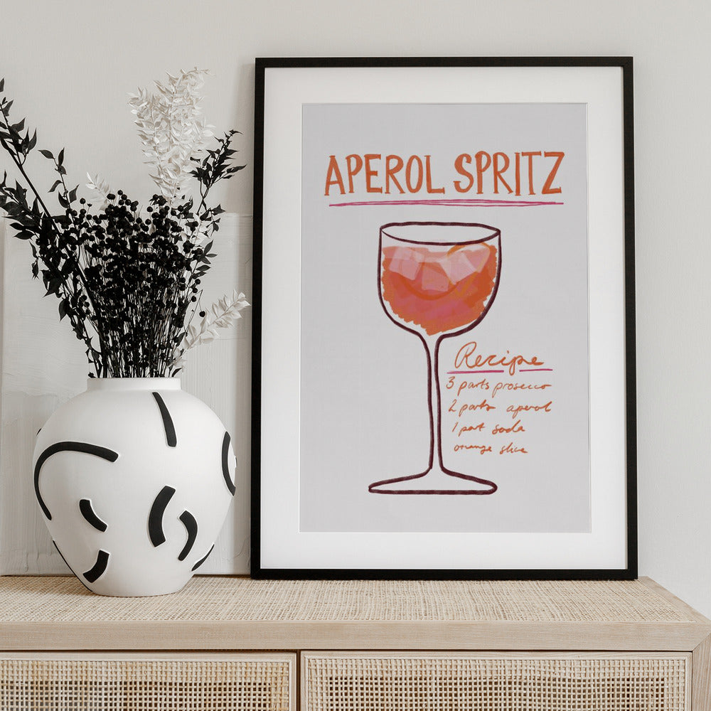 Spritz Recipe Delight - Art Print by Athene Fritsch