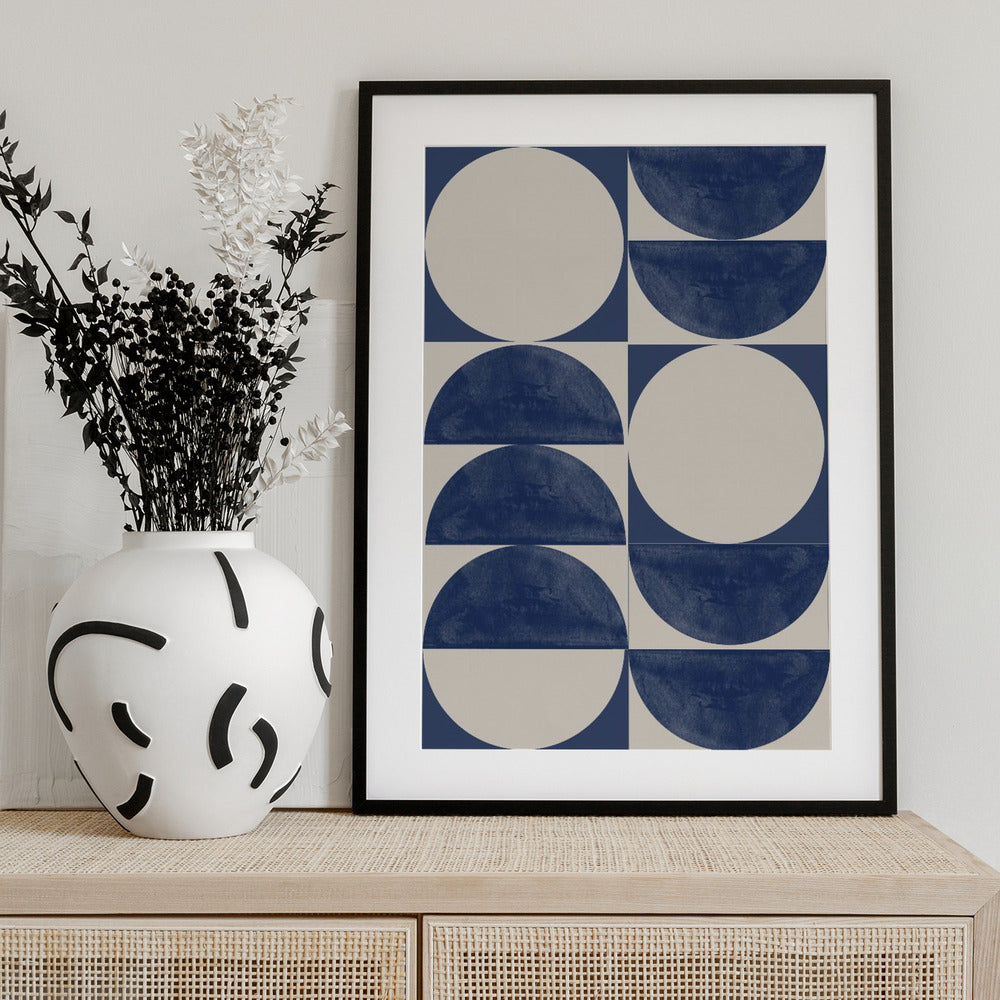 Geometric Harmony - Art Print by THE MIUUS STUDIO
